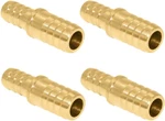 Brass Hose Reducer, 1/4" To 3/16" Barb Id, Reducing Fitting Splicer Me. Fixed Price $19.87.