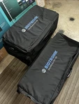 Watts Bags Black Multi-compartment Storage Set Of 2. Fixed Price $200.00.