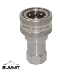 1/2 Npt Iso 7241-b Stainless Steel Quick Disconnect Hydraulic Female Coupler. Fixed Price $74.95.