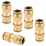 Boeray 5/8" Quick Push To Connect Fittings Brass Union Straight Joint Dot App.... Fixed Price $27.03.