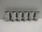 Qty 6 New Old Stock! Parker 3/8" Tube Od X 1/2 Buttweld Connectors 6-1/2 Zhbw2. Fixed Price $59.95.