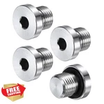 Metallixity 1/4 Npt Hex Pipe Plug 304 Stainless Steel Bung 4-pack. Fixed Price $20.00.