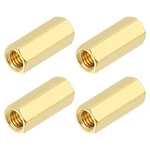 For M6x20mm Gold Brass Hex Nuts 4 Pack. Fixed Price $7.56.