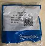 Swagelok Ss-601-pc Port Connector, 3/8 Inch, Pack Of 10. Fixed Price $80.00.