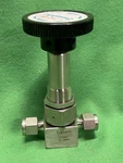 Swagelok Bellows Sealed Valve Gasketed Regulating Stem Tip 1/4 In Tube Fitting. Fixed Price $50.00.