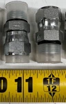 Lot Of 2) 6402-08-08-o Brennan Adapters 3/4" Morb X Female Jic Swivel 37 Flare. Fixed Price $13.82.