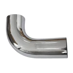 5" Id Od 90 Degree Chrome Exhaust Elbow With 15.3 Inch Arm -polished Finish A.... Fixed Price $146.03.