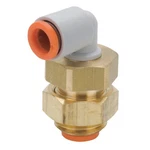 Smc Kq2le11-00a Bulkhead Union Elbow,90 Deg,3/8 In. Pk 6. Fixed Price $83.46.