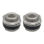 Fitvell Stainless Steel Bulkhead Fitting 1/4" Npt Female To 1" Length, Silver. Fixed Price $27.69.