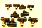 Qty 10- Festo Push-in Tee Fitting Qst-1/2-16 - 153116 New. Fixed Price $45.00.