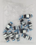 Festo 153157 Qss-4 Push-in Bulkhead Connector (lot Of 10) *nda Available*. Fixed Price $39.99.