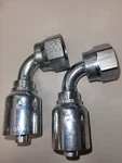 Lot Of 2 Parker 1j943-10-8 Crimp Style Hydraulic Hose Fitting 43 Series Fittings. Fixed Price $34.99.