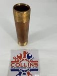 Matco-norca Nbr066 1-1/4" X 6" Mipt Lead Free Red Brass Nipple Nsf61-4/lf. Fixed Price $23.65.