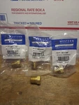 Western Enterprises Adaptor Female To Male Brass Bushing..1/4" 1/2"..lot Of 4. Fixed Price $20.00.