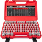 Gomjet 160 Pc Jic And Orfs Master Industrial Hydraulic Cap Plug Hose Tube.... Fixed Price $234.03.