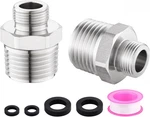 Rv Faucet Adapter,npt 1/2" To Compression 3/8" Reducer Supply Line Adapte. Fixed Price $10.16.