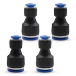 Bwintech 4 Pcs 6mm To 10mm Pneumatic Straight Reducing Push 6mm-10mm, Black. Fixed Price $9.56.