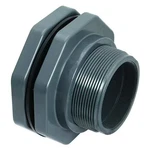 Hayward Flow Control Bfa1040tes Bulkhead Tank Fitting, 4", Pvc/epdm, Fpt X. Fixed Price $172.12.
