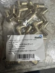 Bluefin 3/4" Dzr Brass Elbow Crimp-to-pex Barb Fittings, Bag Of 25, Pxe075-dzr. Fixed Price $34.99.