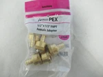 Apollo Pex Apxfa12125pk 1/2" X Fnpt Female Adapter 5pk 670750702990. Fixed Price $12.39.
