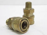 232883 New-no Box; Dixon 2em2-b Lot-2 Brass Quick Connect Couplers; 1/4"x1/4npt. Fixed Price $17.07.