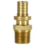 Rehau 260597-101 3/4" X 1" Mpt Brass Pipe Adapter Everloc. Fixed Price $19.99.