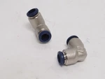 192214 New-no Box; Aignep 88130-05 Lot-2 Air Brass Elbows; 90deg; 5/16" Ptc. Fixed Price $12.23.