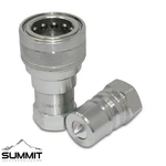3/4" Npt Iso 7241-b Quick Disconnect Hydraulic Coupling / Coupler Set. Fixed Price $34.95.