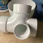 Spears P417-338 3" Pvc Dwv Sanitary Tee W/side Inlet. Fixed Price $20.00.
