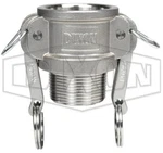 Dixon G125-b-ss - Global Cam & Groove Type B Coupler X Male Npt. Fixed Price $25.95.
