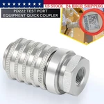 Pd222 Test Port And Diagnostic Equipment Quick Coupler With Female Pipe Thread. Fixed Price $18.90.