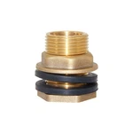 Joywayus 1/2" Female 3/4" Male Soild Brass Water Tank 3/4",. Fixed Price $13.35.