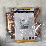 Streamline Copper Press Fittings Pf 04048 1 Tee, Pack Of 5. Fixed Price $99.99.