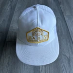 Vintage Basin Industrials X Ray Inc Trucker Hat White Snap Back Patch Cap Texas. Fixed Price $29.99.