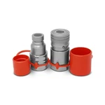 Summit Hydraulics 1/2" Skid Steer Bobcat Flat Face Hydraulic Quick Connect Co.... Fixed Price $53.99.