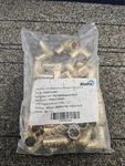 (qty 25) Bluefin Pxe075-dzr: 90 Elbow Brass Crimp Fittings Pf5m-l 3/4" X. Fixed Price $22.50.