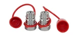 Lsq-s4-04pf 1/2 Npt 2 Pcs - 1/2" Ag Iso 5675 Tractor Hydrauli... F. Fixed Price $23.67.