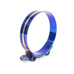 Kyostar 3.25" T-bolt Hose Clamp Adjustable Stainless Steel Titanium Blue Clam.... Fixed Price $16.93.