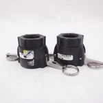 2 Pack Banjo 1-1/2" Female Cam Lever To 1-1/4" Coupler Adapter Type D, 150125d. Fixed Price $27.89.