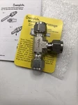 Swagelok Ss-8mo-3 Union Tee Metric 8mm 316 Stainless, 3 Port S04090799b. Fixed Price $42.50.