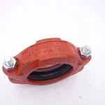 Anvil Gruvlok Rigid Coupling Fig 7001 Ductile Iron 4"x4" Edpm Class 150. Fixed Price $62.99.