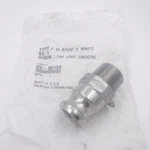 Dixon Cam And Groove Adapter X Mnpt 1", Ss G100-f-ss. Fixed Price $19.99.