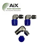 Lot Of 3 Parker 2msel4n-316 A-lok 1/8 Tube X 1/4 Npt Elbow Ss316 Stainless. Fixed Price $23.99.