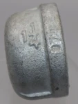 1-1/4" Galvanized Steel Cap - Malleable Pipe Fitting Southland By Bk Products. Fixed Price $6.50.