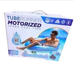 New Poolcandy Tube Runner Motorized Inflatable Pool Float Pc302str Sealed. Fixed Price $104.99.
