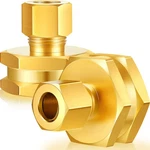 2 Packs 3/8 Od X 3/4 Fht Compression Garden Hose Threaded Female Adapter. Fixed Price $24.82.