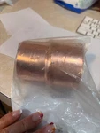 Nibco Copper #6002-cb Bell Reducer 2 1/2" X 2" (q3). Fixed Price $37.99.