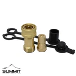 3/8 Npt Iso 7241-b Brass Quick Disconnect Hydraulic. Fixed Price $29.95.