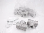 8 Pack Merit Brass 1/2"fnpt 304/304l Stainless Steel Import Pipe Tees 3406d-08. Fixed Price $129.99.