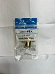 5 Pack Apollo Pex Brass 3/4" X Pex-b Barb Female Copper Sweat Adapt. Fixed Price $18.99.